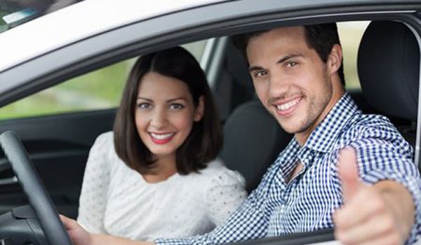 Couple in Car